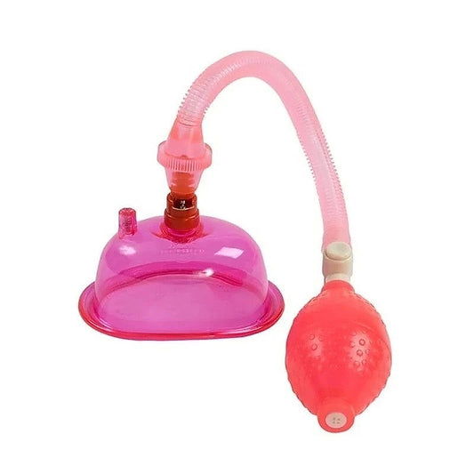 Doc Johnson Womens Suction Cup Pussy Pump Pink - Pussy And Clit Toys