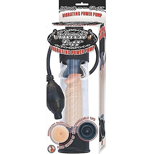 Mack Tuff Vibrating Silicone Pleasure Cone - Intense Sensations - Pumps, Extenders and Sleeves