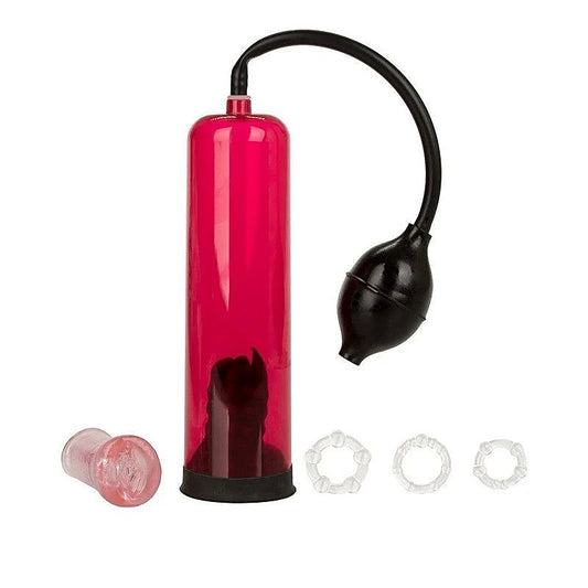 CalExotics Optimum Series Masturstroke Masturbation Kit - Pumps, Extenders and Sleeves