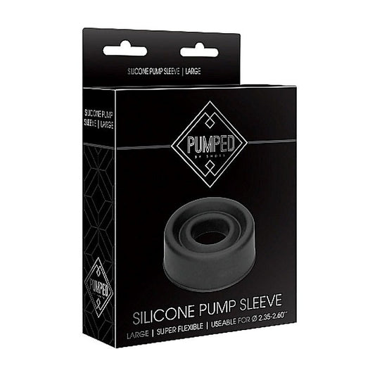 Pumped Silicone Pump Sleeve - Penis Pumps And Stretchers