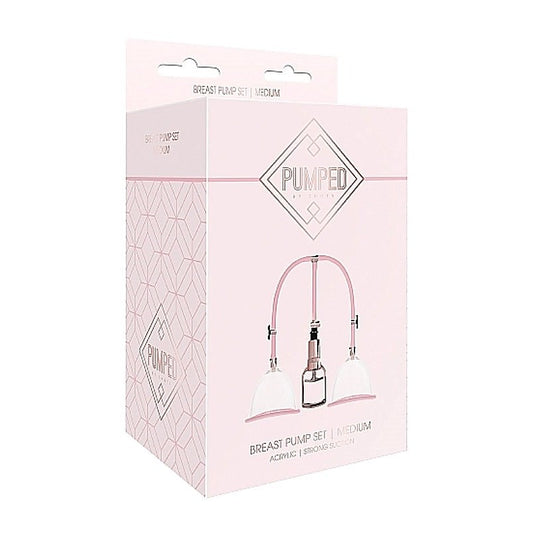 Pumped Breast Pump Set Rose - Breast and Nipple Toys