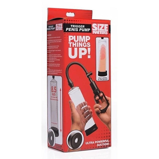 Size Matters Trigger - Pump up Pleasure with Ease - Pumps, Extenders and Sleeves