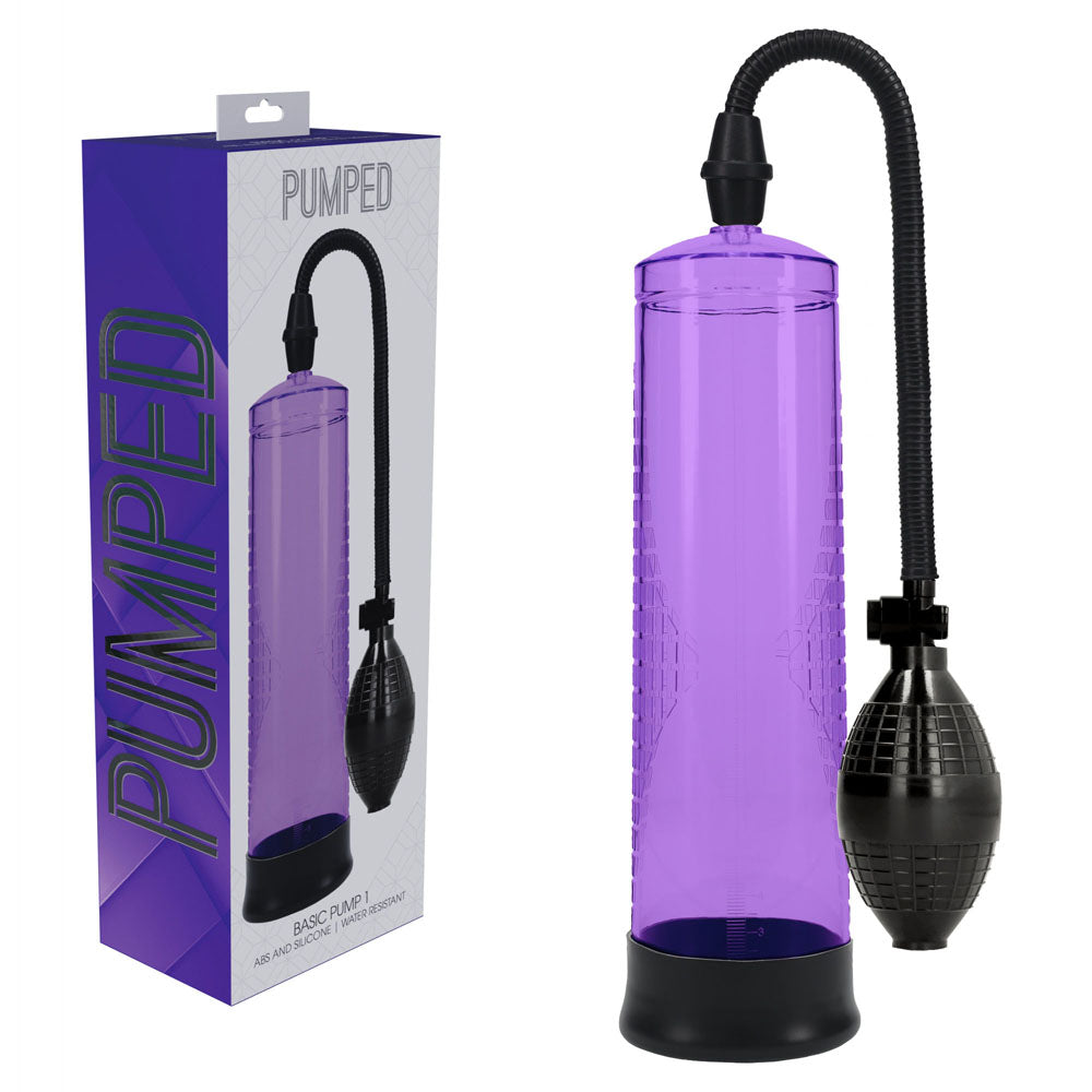 Shots Toys PUMPED Basic Mens Penis Pump 1 Penis Pumps And Stretchers