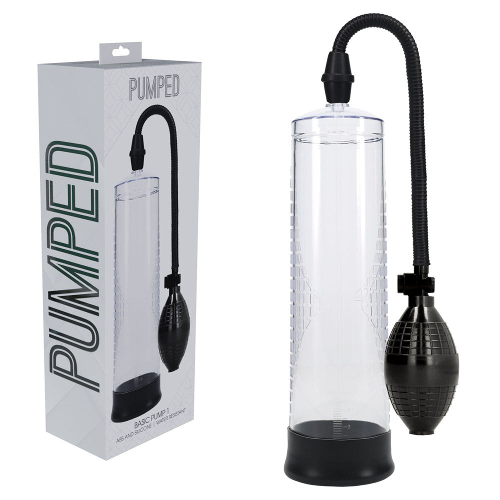 Shots Toys PUMPED Basic Mens Penis Pump 1 Penis Pumps And Stretchers