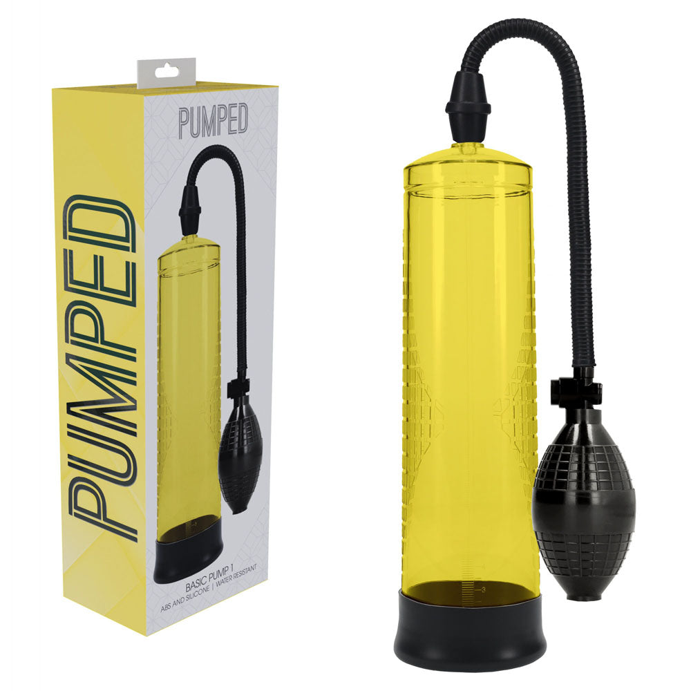 Shots Toys PUMPED Basic Mens Penis Pump 1 Penis Pumps And Stretchers