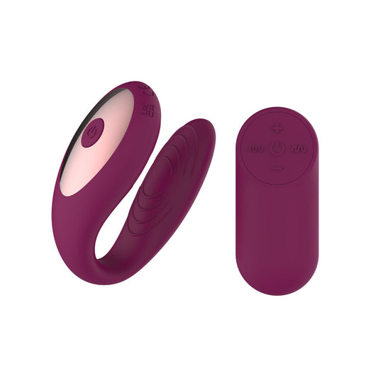 Passion Play Couples Vibrator with Remote Controller - Personal Massagers