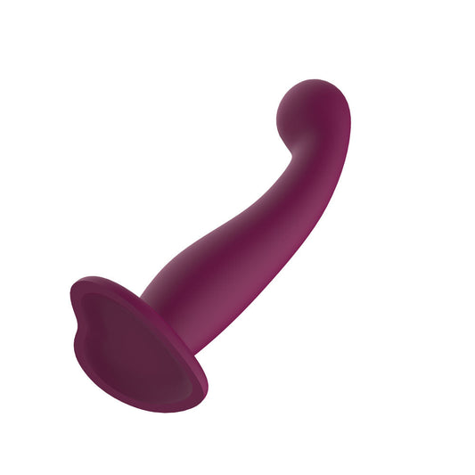Passion Play Liquid Silicone Realistic Curved Shape Dildo - Realistic Dildos