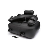 Xgen Whipsmart Inflatable Bondage Chair Vibrating Dong Black Sex Furniture