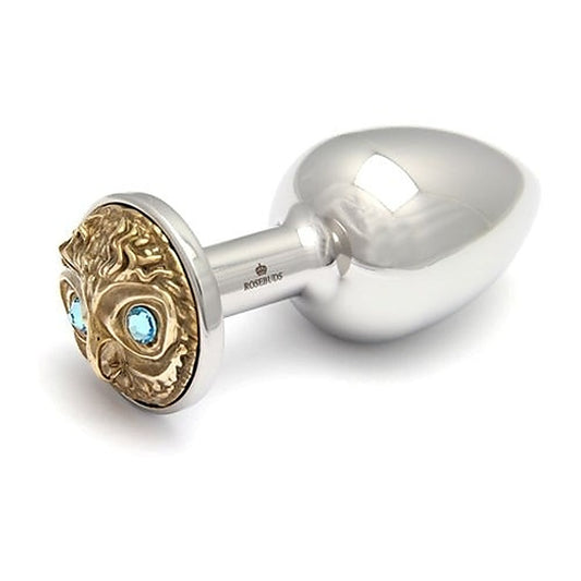 Rosebuds Owl Bronze Medium Plug