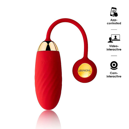 Svakom Ella Neo Interactive App Controlled Love Egg Massager