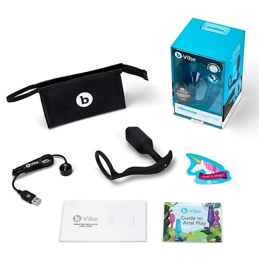 B-Vibe Vibrating Snug & Tug - Elevate Your Intimate Moments - Luxury Sex Toys