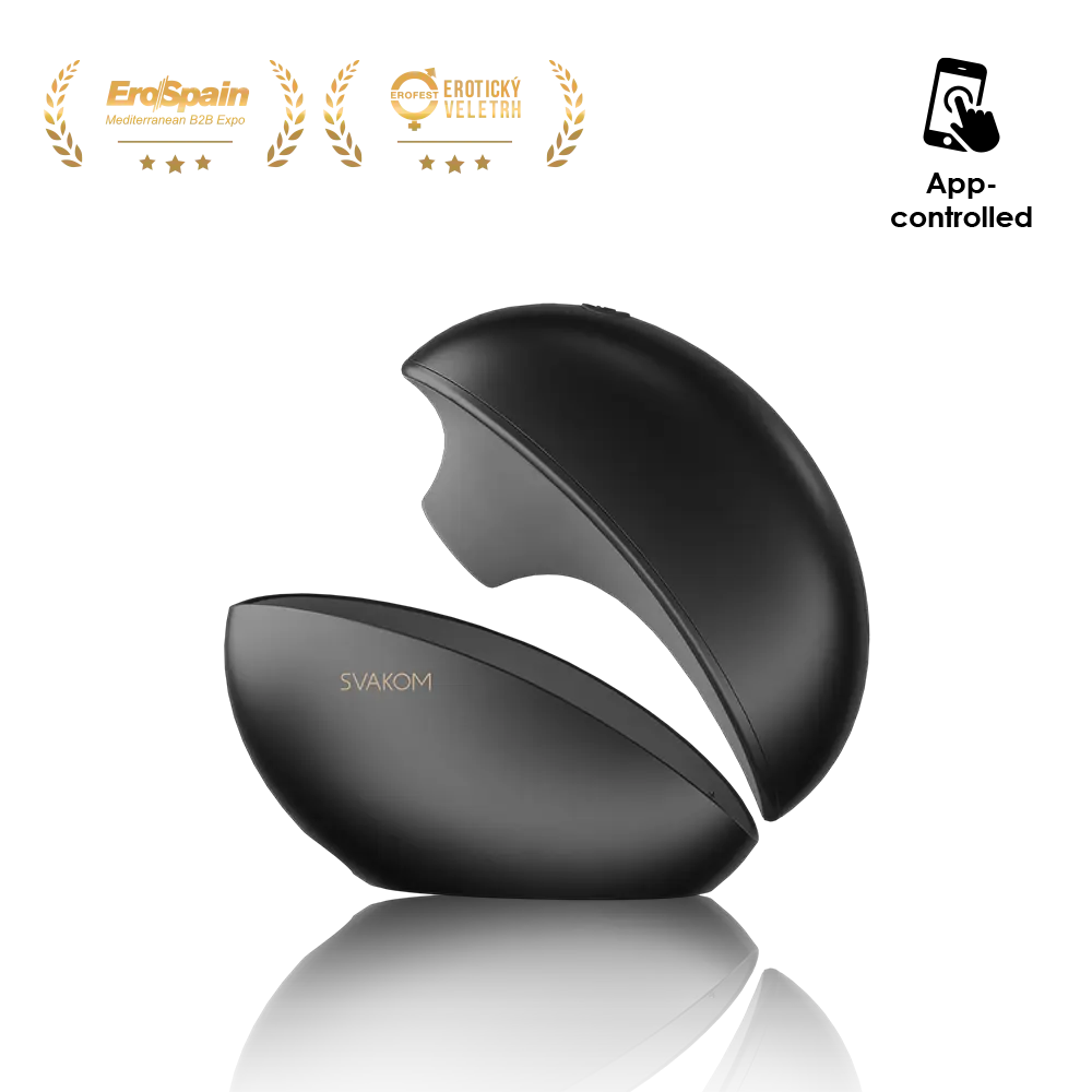 Svakom Pulse Galaxie App Controlled Clitoral Stimulator Clit Ticklers and Pulsators