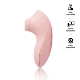 Svakom Pulse Lite Neo Pale Rosette Clitoral Stimulator Clit Ticklers and Pulsators