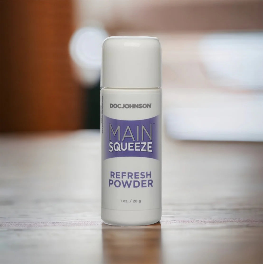 Doc Johnson Main Squeeze Personal Refresh Powder 1oz Bath and Intimate Fragrances