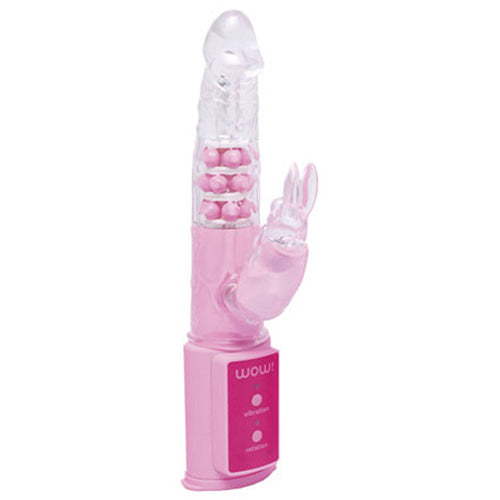 Pipedream WOW! Vibe No.2 Multi Speed Rabbit Massager - Rabbit Vibrators