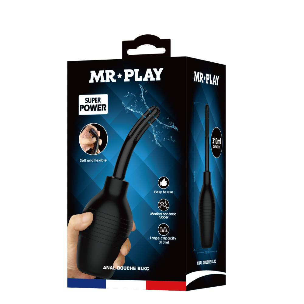 Mr Play Easy and Effective Anal Cleansing Douche Enemas and Douches