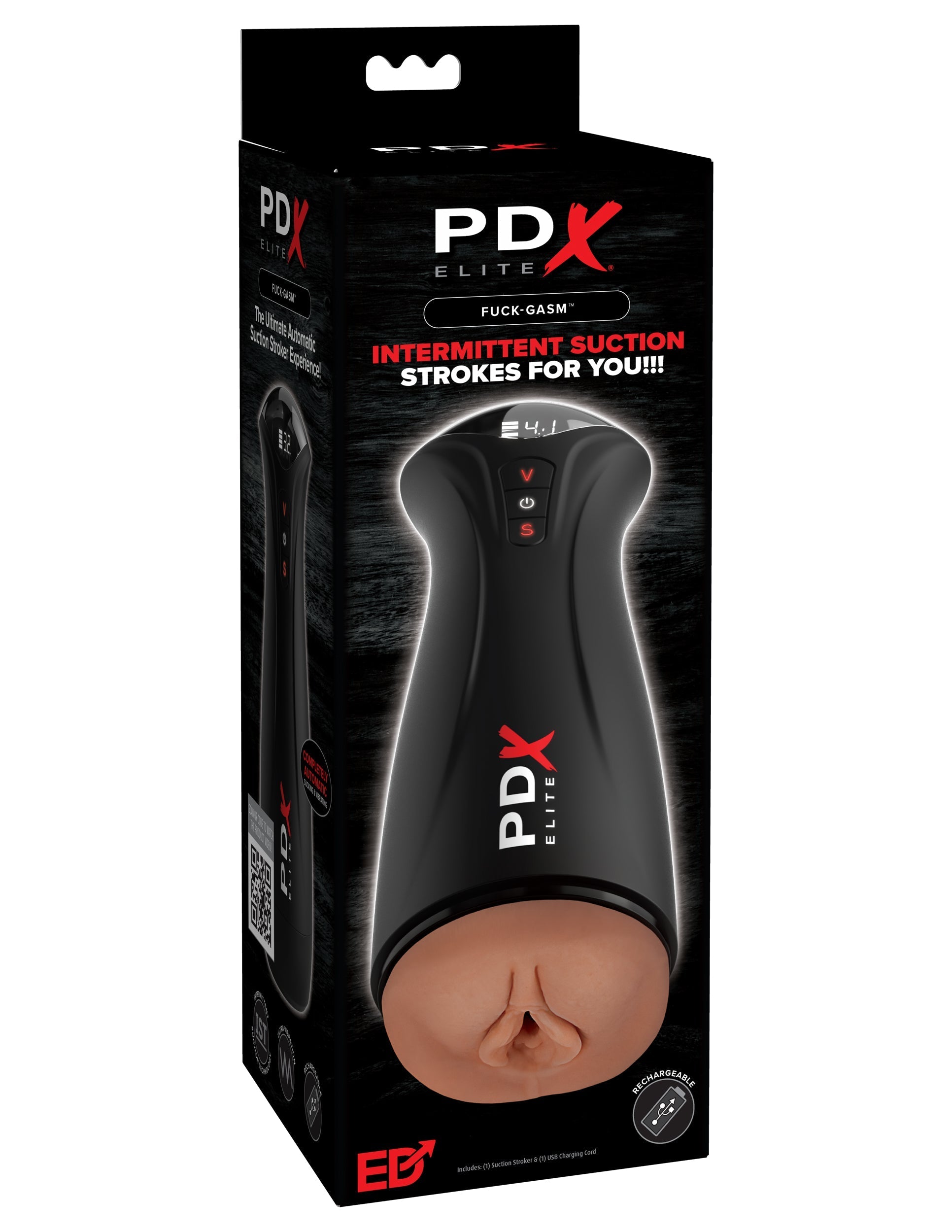 PDX Elite Fuck Gasm Realistic Male Masturbator Masturbators and Strokers