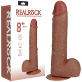 Shots Toys REALROCK USB Rechargeable Vibrating and Rotating Dong Tan Vibrating Dildos