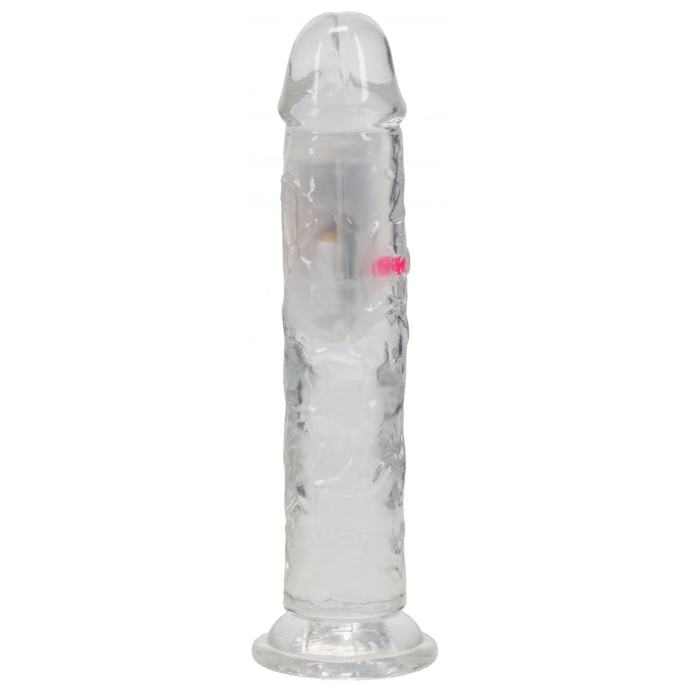 REALROCK No Balls Rechargeable LED Vibrating Dong Vibrating Dildos