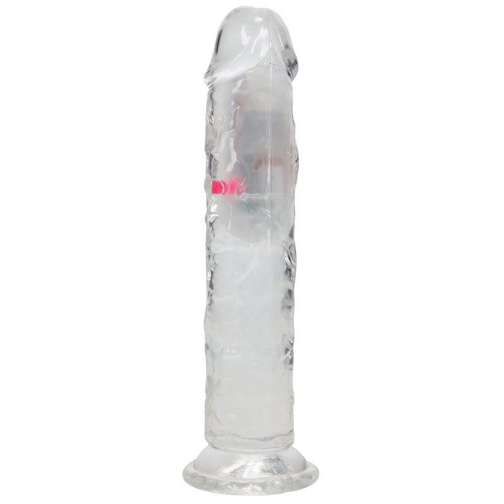 REALROCK No Balls Rechargeable LED Vibrating Dong Vibrating Dildos