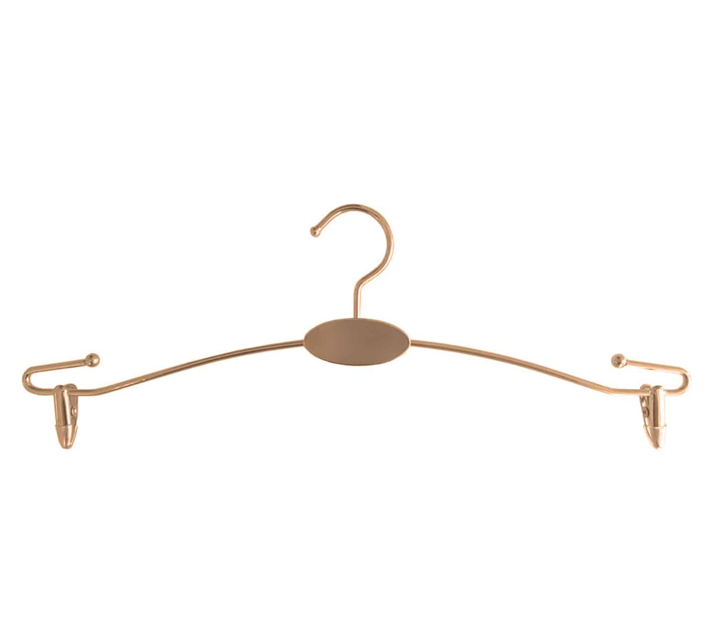 Love In Leather Sturdy Metal Hanger For Lingerie Rose Gold Her Fetish