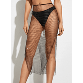 Muse Diamante Womens Mesh Skirt Her Fetish