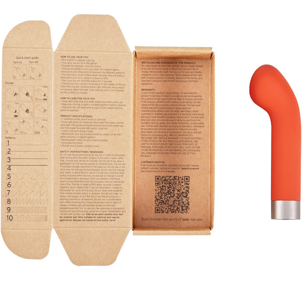 LOVE NOT WAR Liebe Silicone G Spot Vibrator G-Spot Vibrators