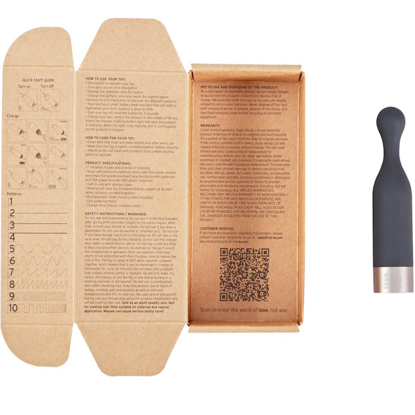 LOVE NOT WAR Meile Silky Soft Bullet Vibrator Bullet Vibrators