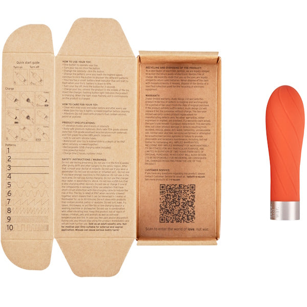 LOVE NOT WAR Gra Vaginal and Clitoral Stimulator Vibrator Personal Massagers