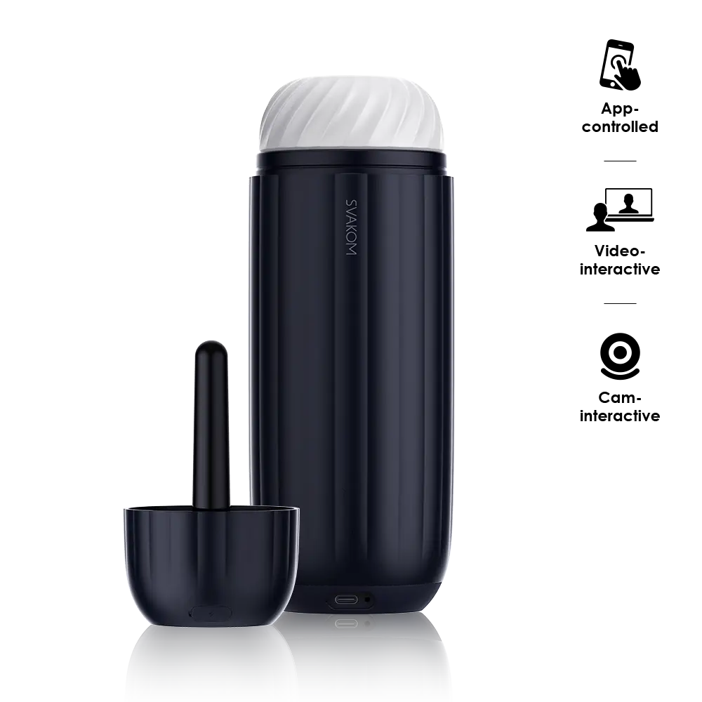 Svakom Sam Neo 2 Pro Sucking and Vibrating Male Masturbator Masturbators and Strokers