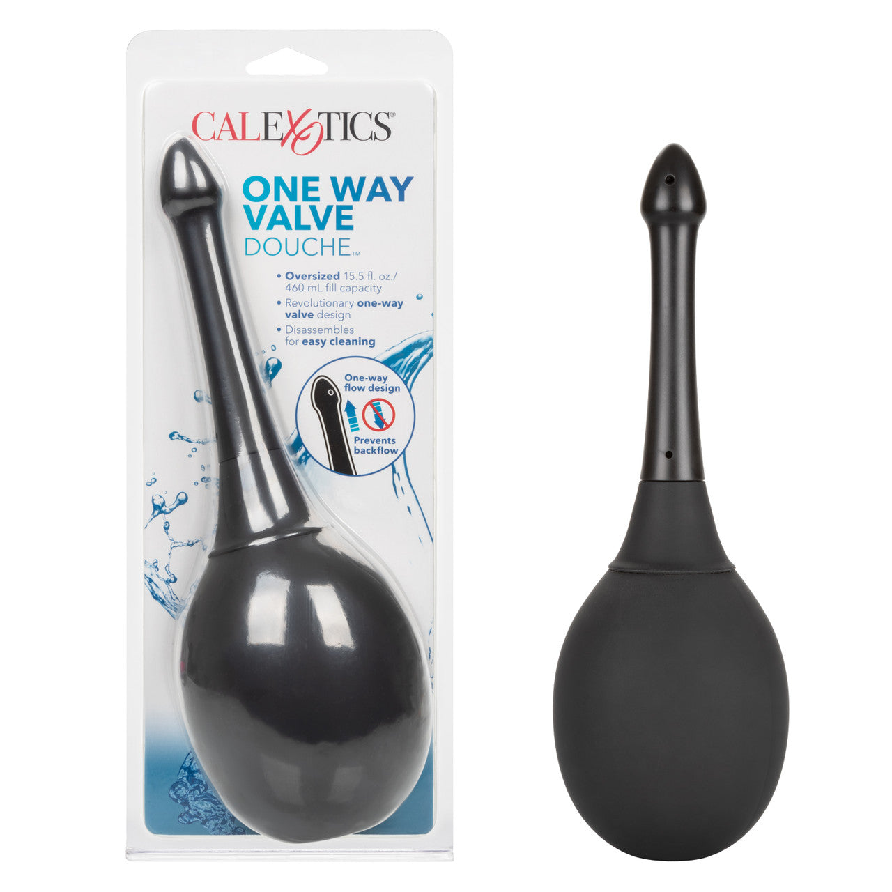 California Exotics One Way Valve Anal Douche Anal Cleansing