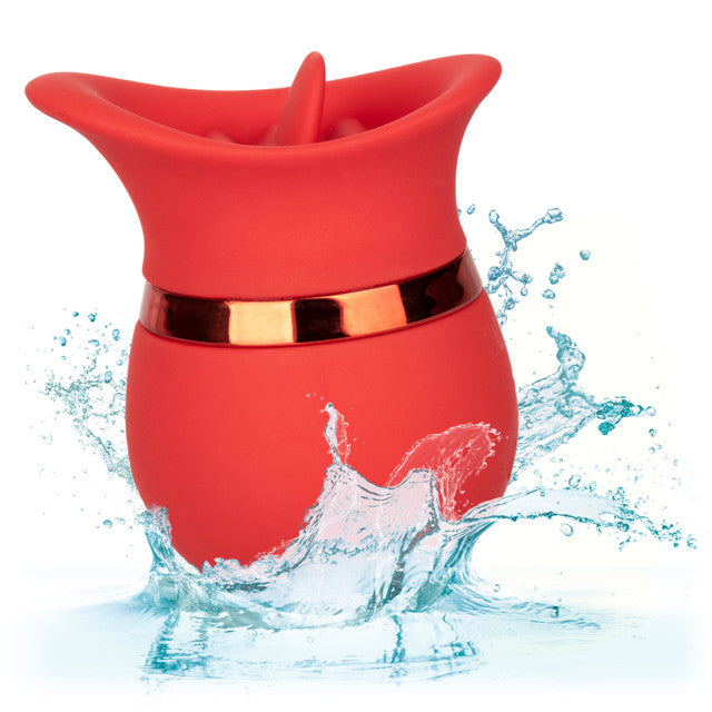 French Kiss Sweet Talker 12 Function Clitoral Stimulator Red Clit Ticklers and Pulsators