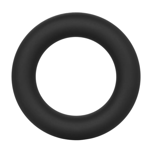 California Exotics Link Up Ultra-Soft Verge Cock Ring Black Stretchy Cock Rings