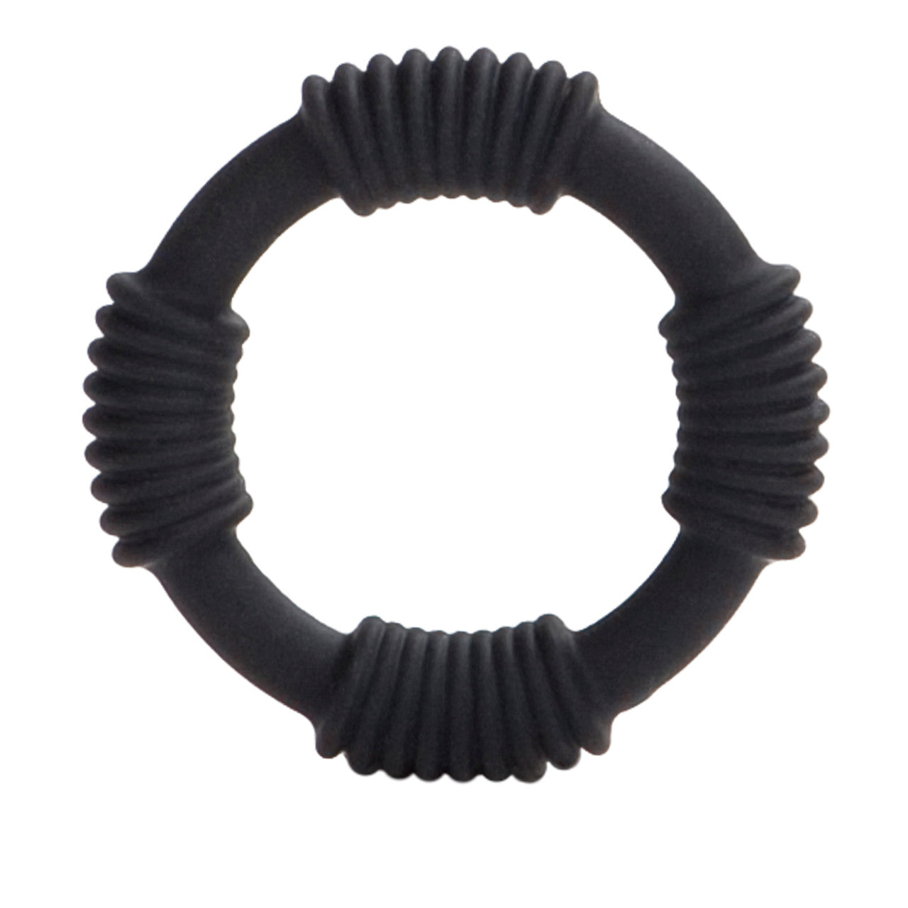 CalEoxtics Hercules Stretchy Silicone Cock Ring Black Cock Rings