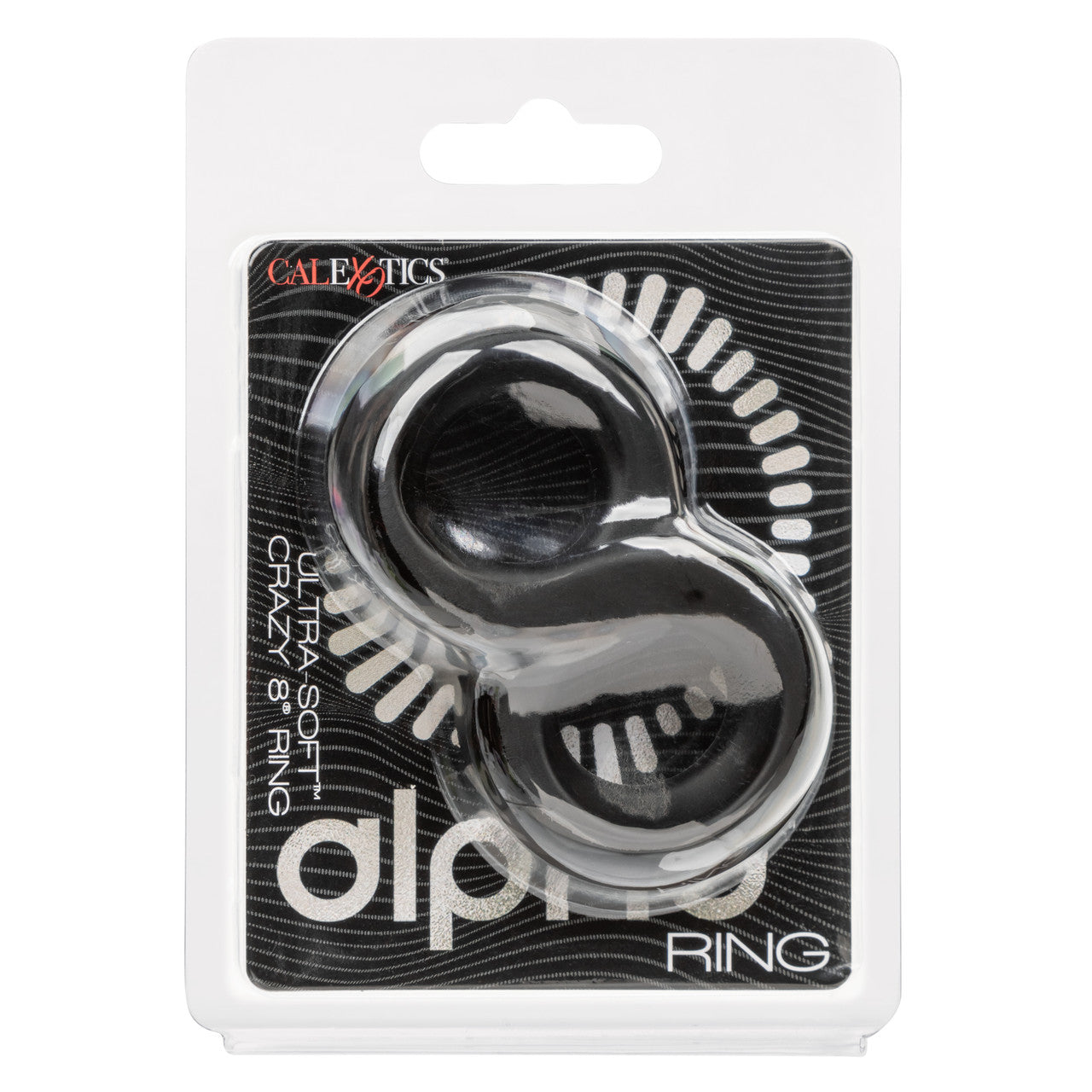 CalExotics Alpha Ultra-Soft Crazy 8 Mens Cock Ring Stretchy Cock Rings