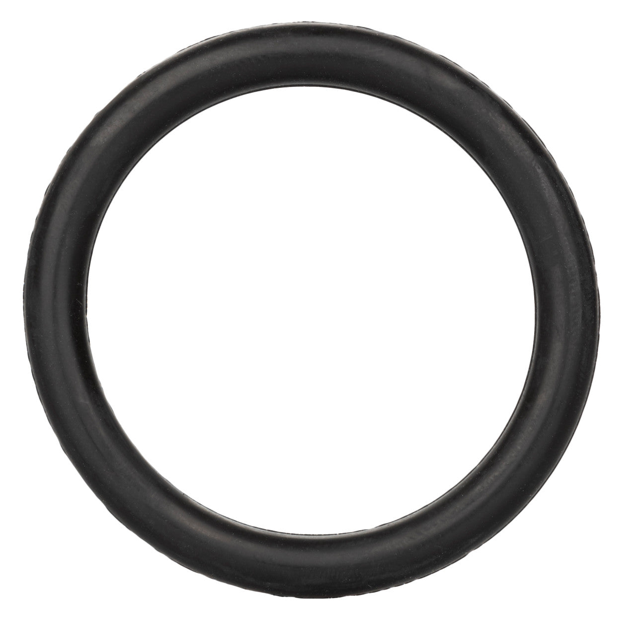 California Exotics Stretchy Mens Rubber Cock Ring Black Stretchy Cock Rings
