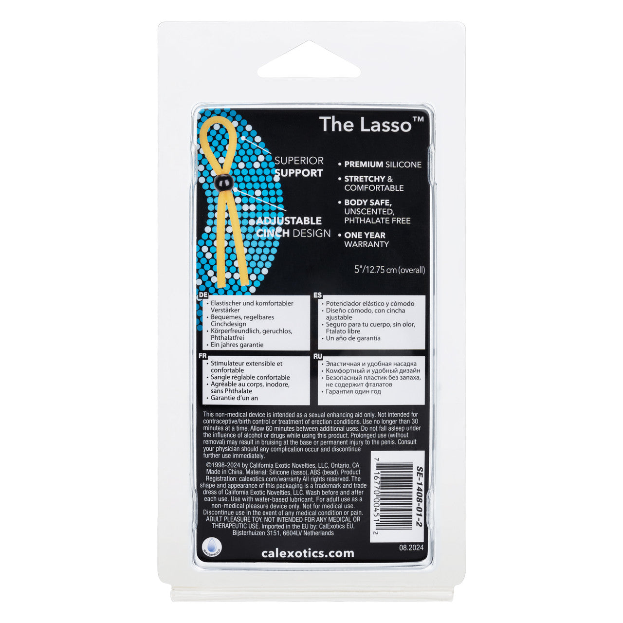 California Exotics The Lasso Adjustable Cock Ring Stretchy Cock Rings