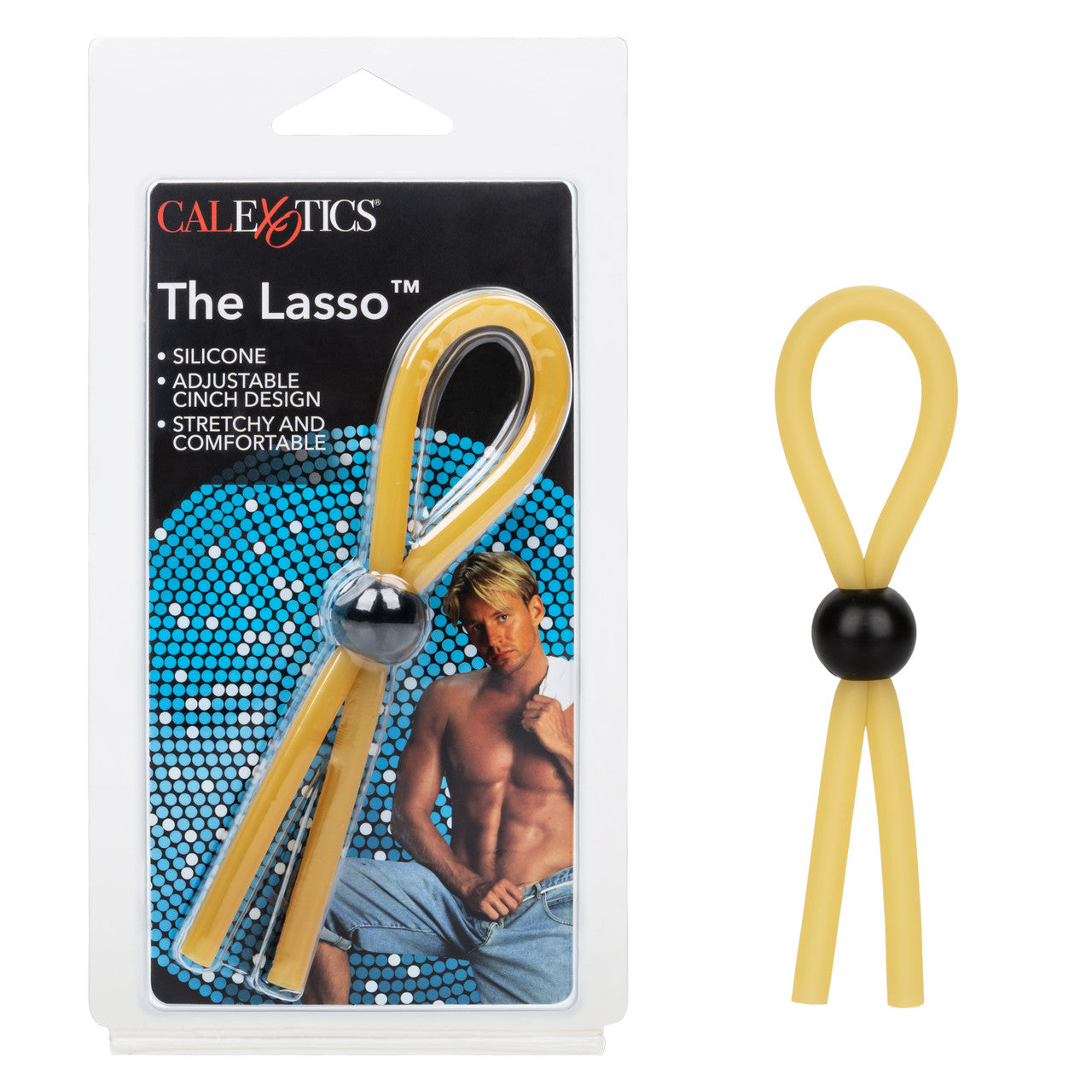 California Exotics The Lasso Adjustable Cock Ring Stretchy Cock Rings