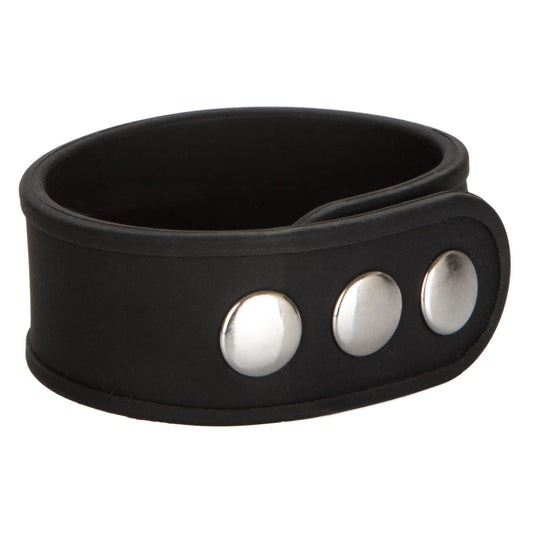 CalExotics Silicone Tri-Snap Erection Enhancer Ring Stretchy Cock Rings