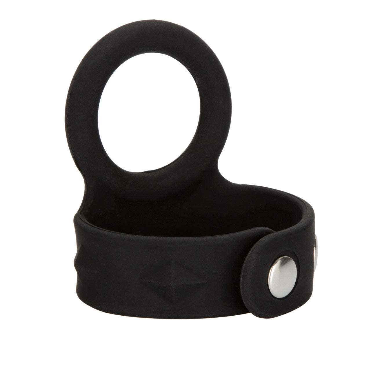 CalExotics Silicone Tri-Snap Scrotum Support Cock Ring Cock Rings