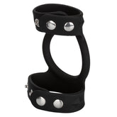 CalExotics Silicone Tri-Snap Male C and B Cage Stretchy Cock Rings