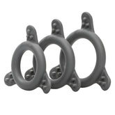 California Exotics Pro Series Silicone Cock Ring Set Stretchy Cock Rings