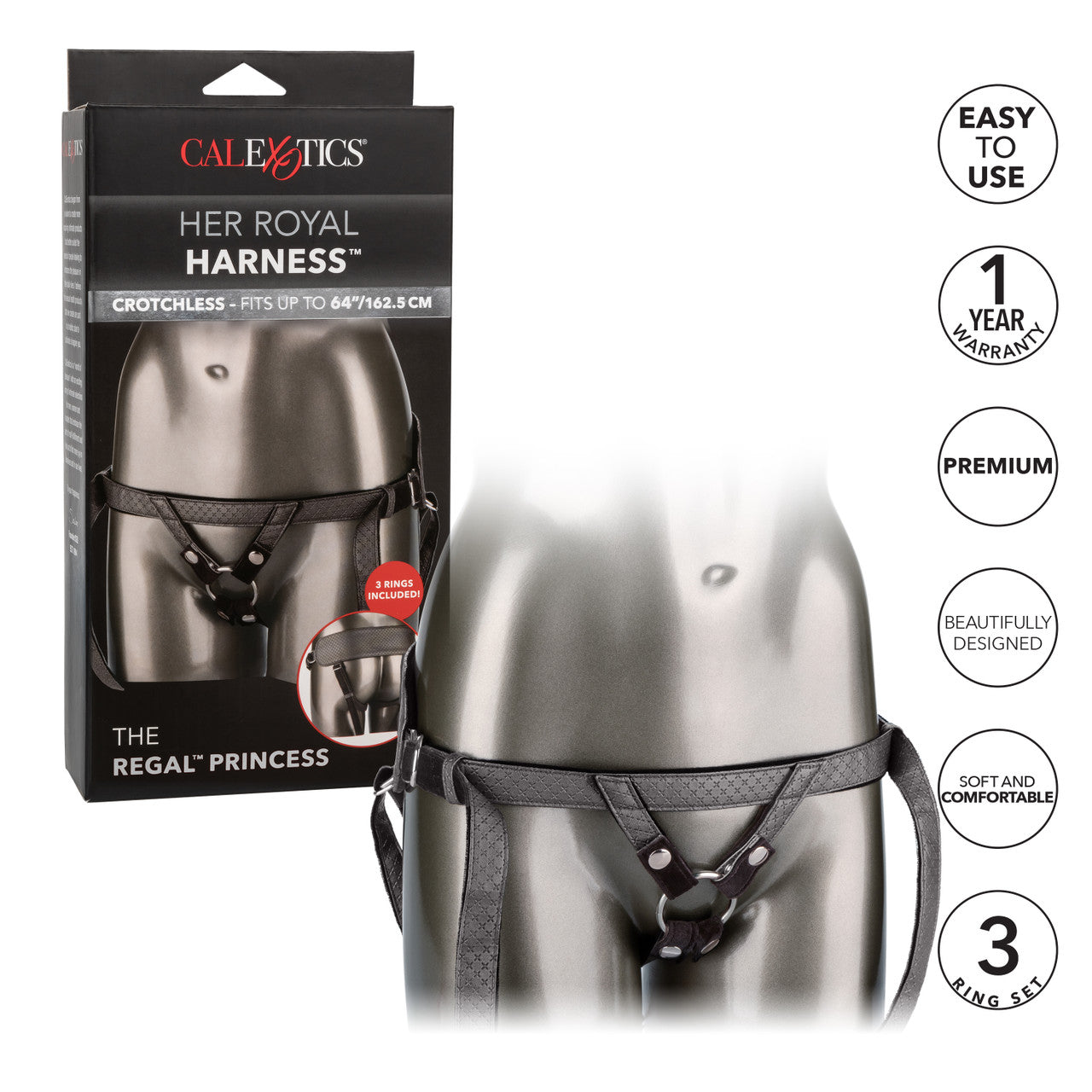 Her Royal Harness The Regal Princess Strap-On Set Strap On Sextoys