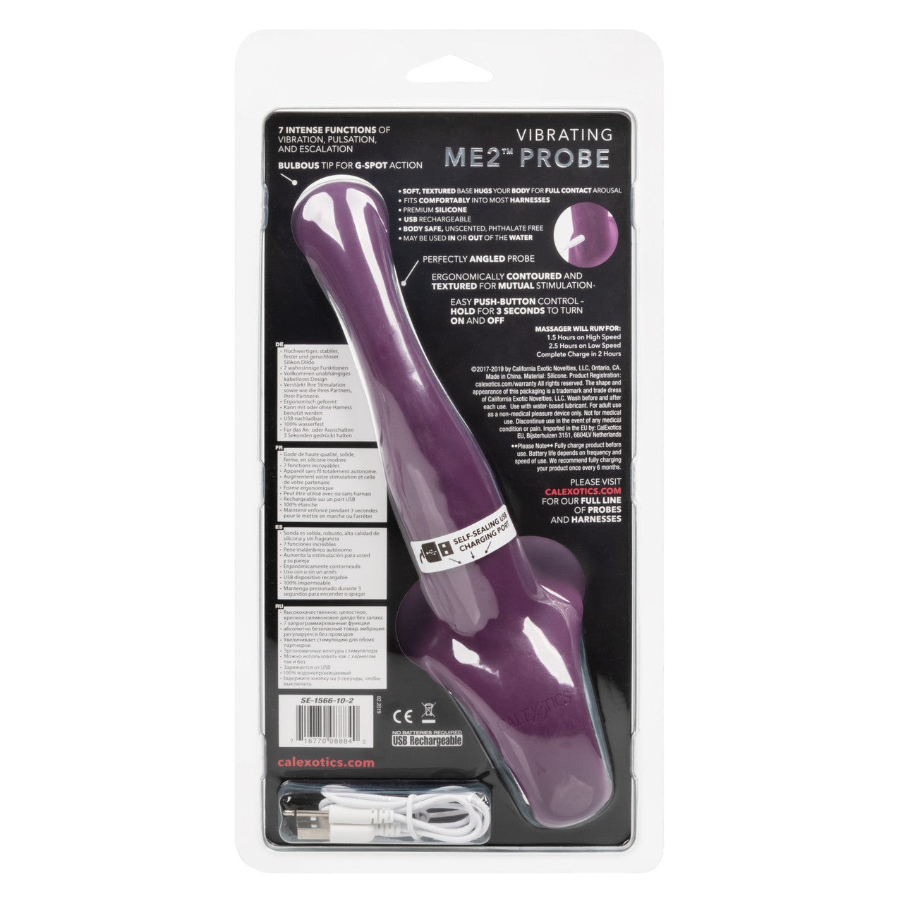Her Royal Harness Me2 Vibrating G-Spot Probe Strap On Sextoys
