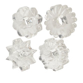 Basic Essentials Set of 4 Super Stretchy Cock Rings Stretchy Cock Rings