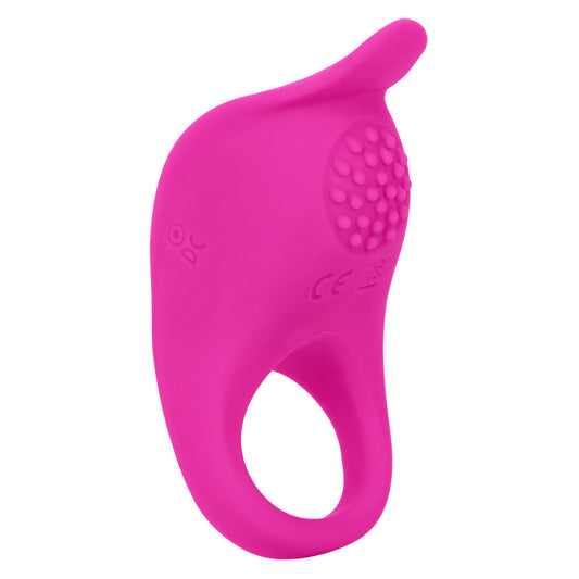 CalExotics Teasing Enhancer Cock Ring Purple - Cock Rings