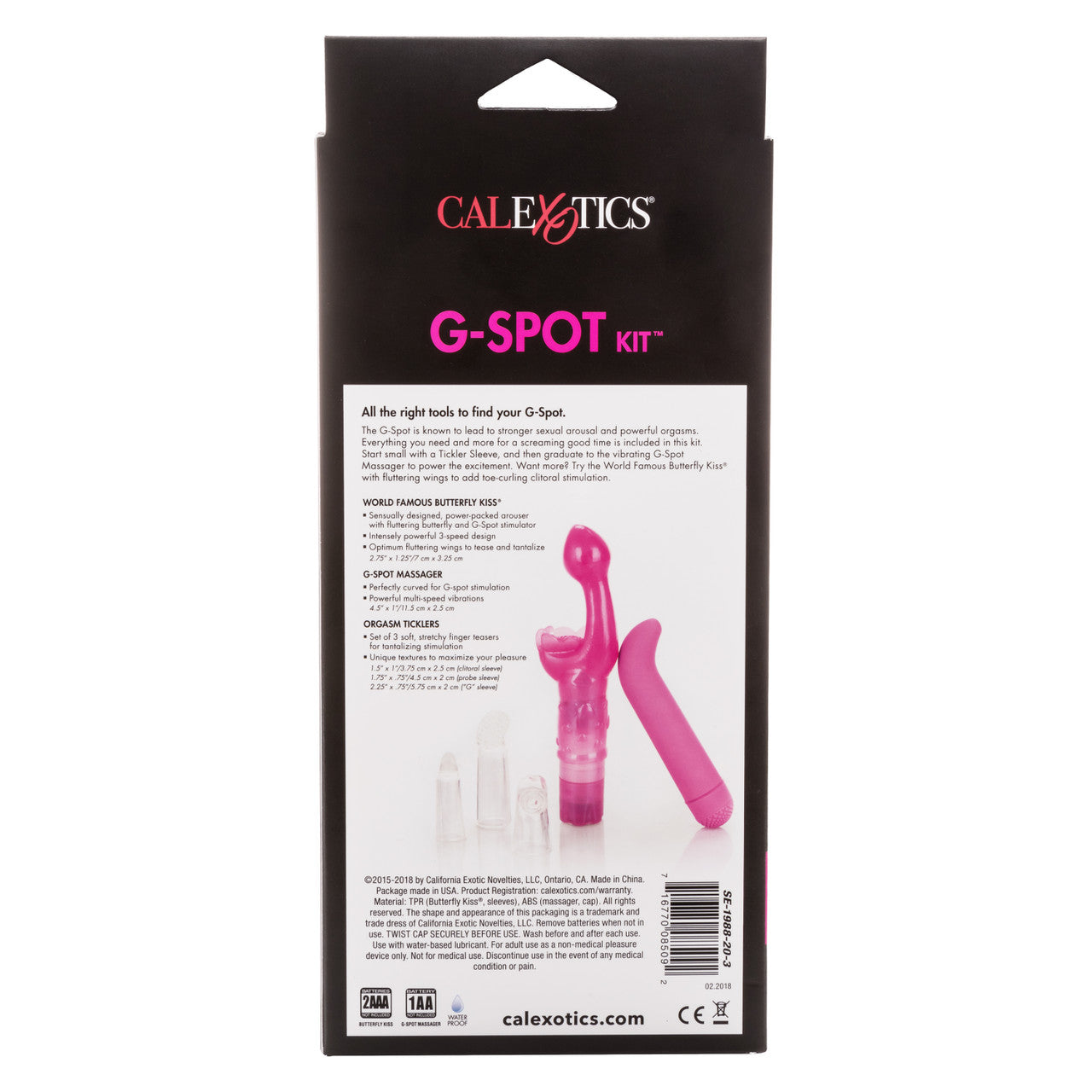 California Exotics Her G-Spot Pleasure Sex Kit Sex Kits