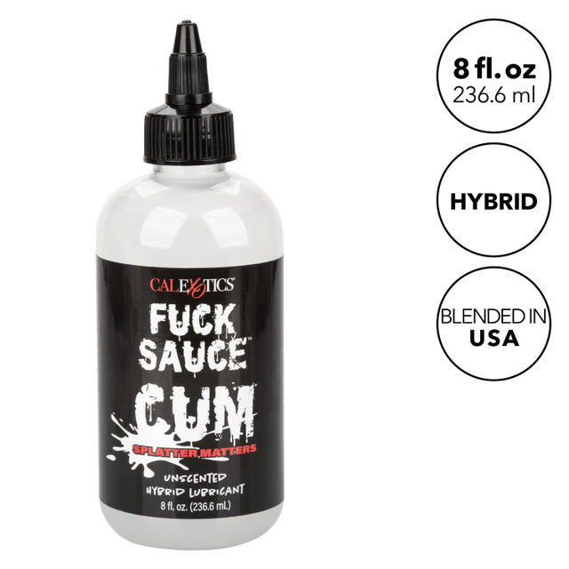 Fuck Sauce Cum Hybrid Water and Silicone Based Lubricant 236.6ml Massage Oils and Lubricants