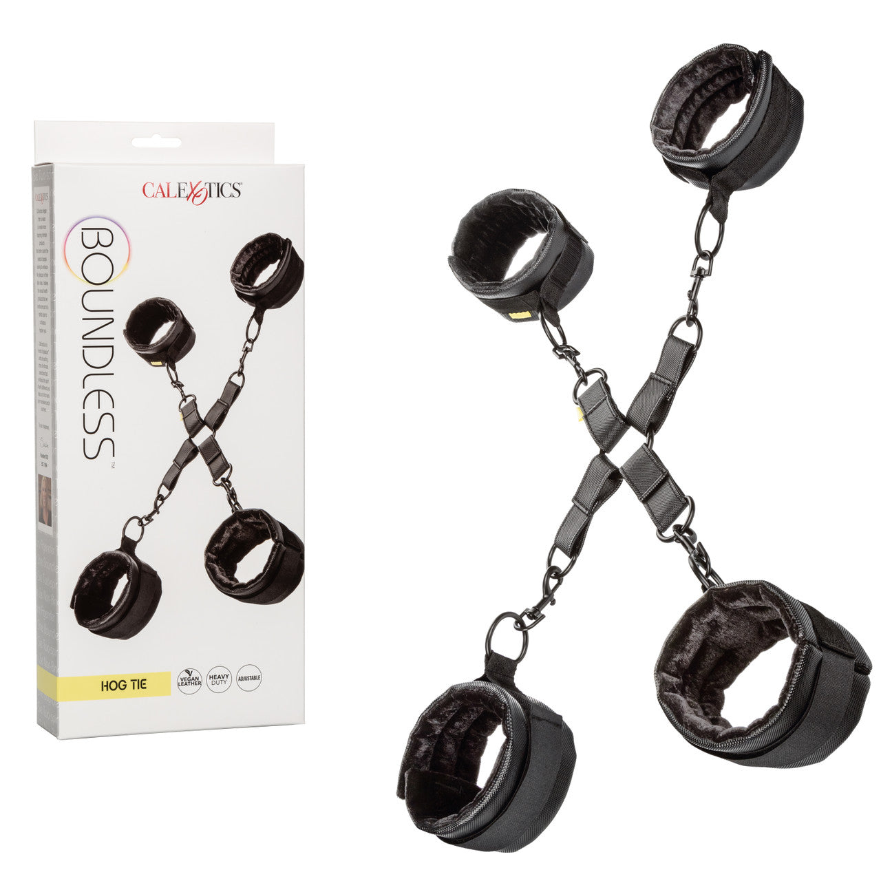 California Exotics Boundless Bondage Hog Tie Cuffs and Restraints