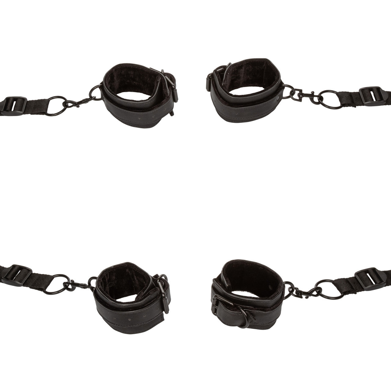 CalExotics Boundless Bondage Play Bed Restraint Cuffs and Restraints